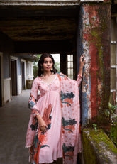 Lena Dress - Coral